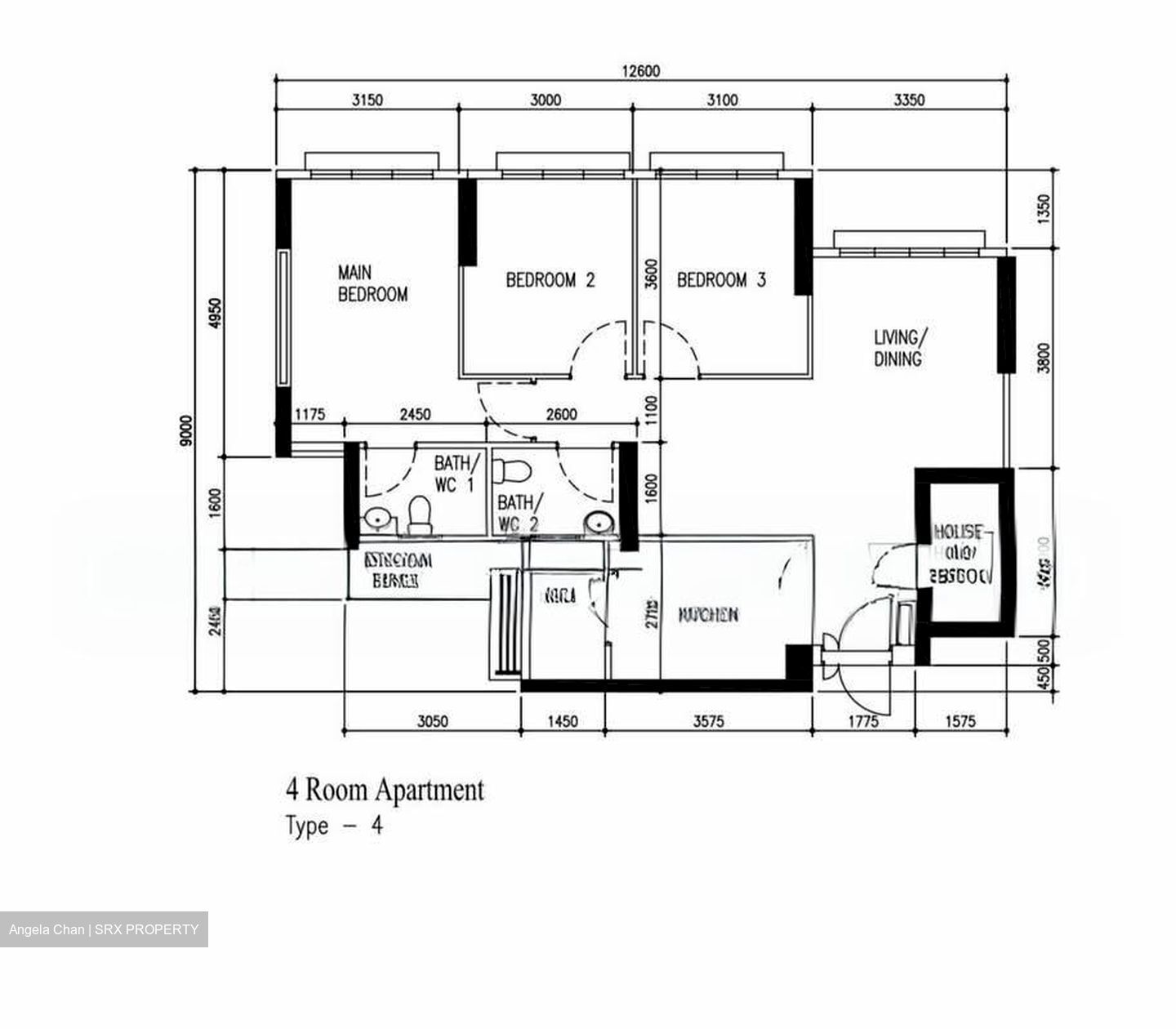 Blk 287B Compassvale Cape (Sengkang), HDB 4 Rooms #568755181